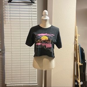 General Motors crop top Sz M